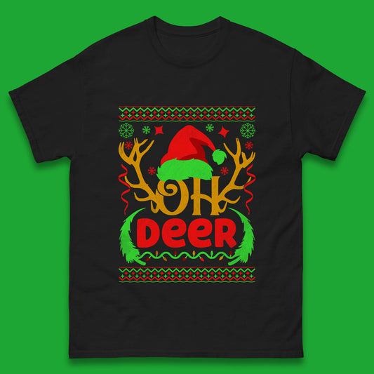 deer antlers christmas t shirt