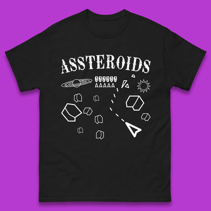 Assteroids Video Game Mens T-Shirt