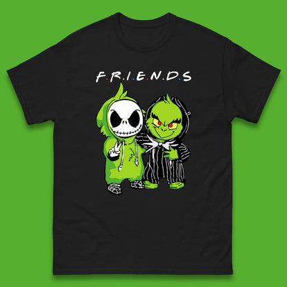 grinch and jack skellington t shirt