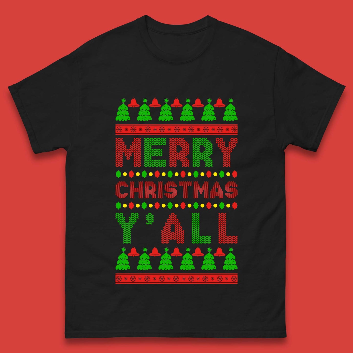 Merry Christmas Y'All Mens T-Shirt