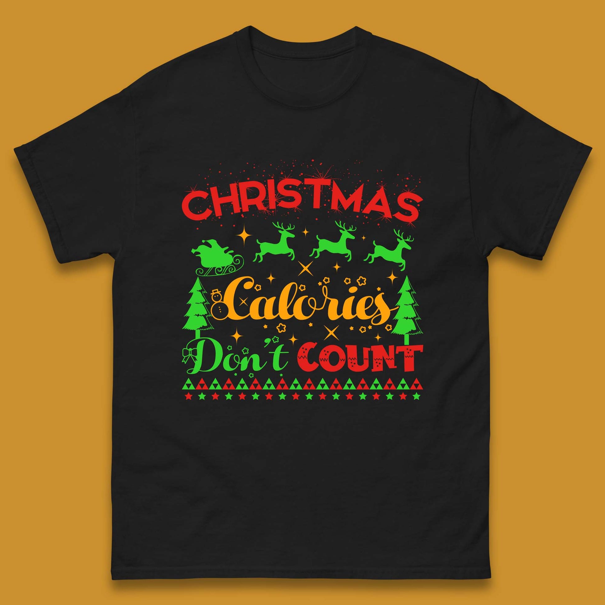 christmas calories don't count t shirt