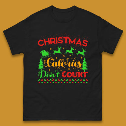 christmas calories don't count t shirt