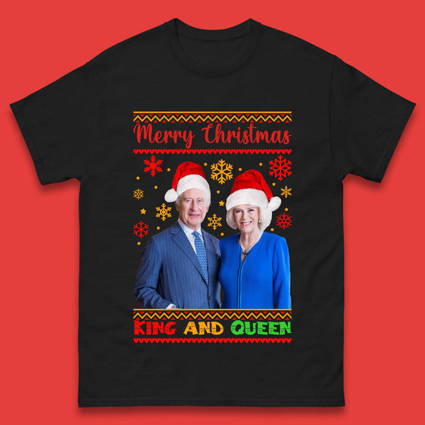 King And Queen Christmas Mens T-Shirt