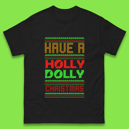 holly dolly christmas t shirt