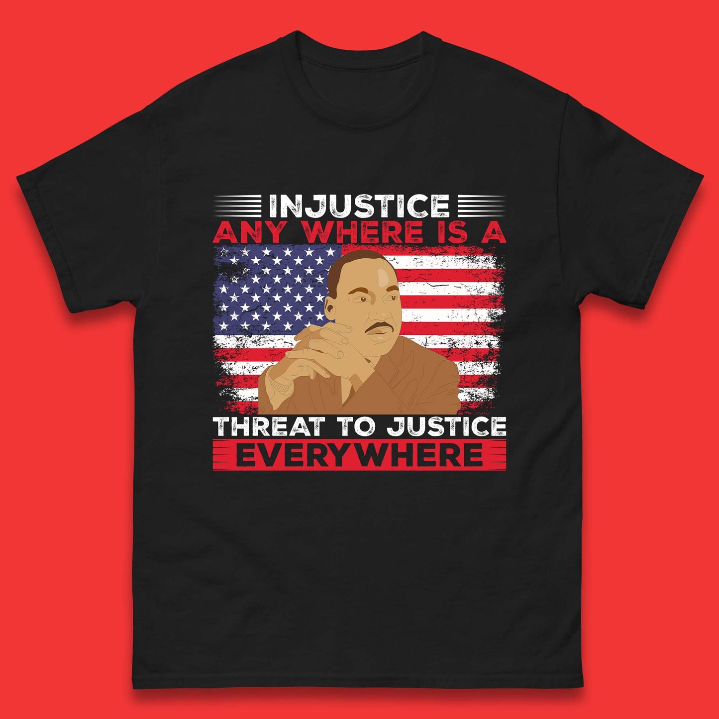 Martin Luther King Quotes Mens T-Shirt