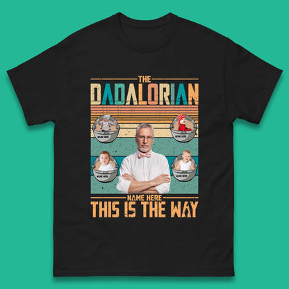 Personalised The Dadalorian Mens T-Shirt