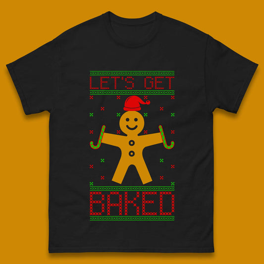 Gingerbread Christmas Mens T-Shirt