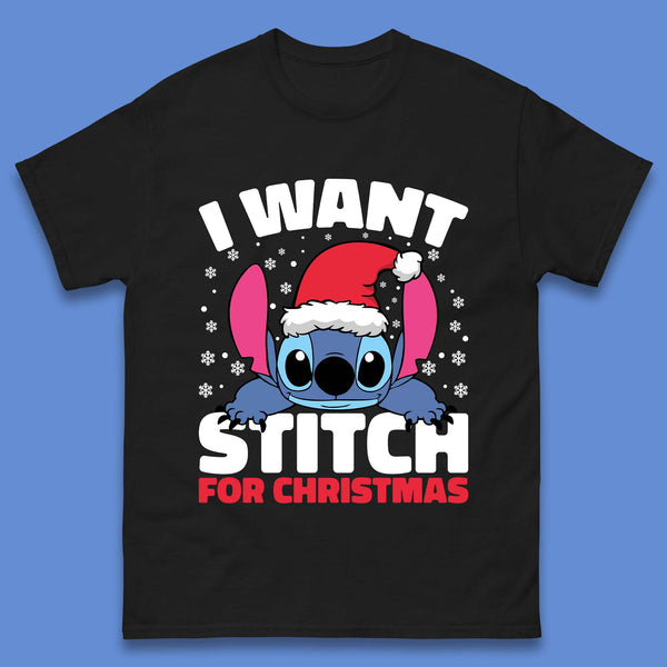 I Want Sticth For Christmas Mens T-Shirt