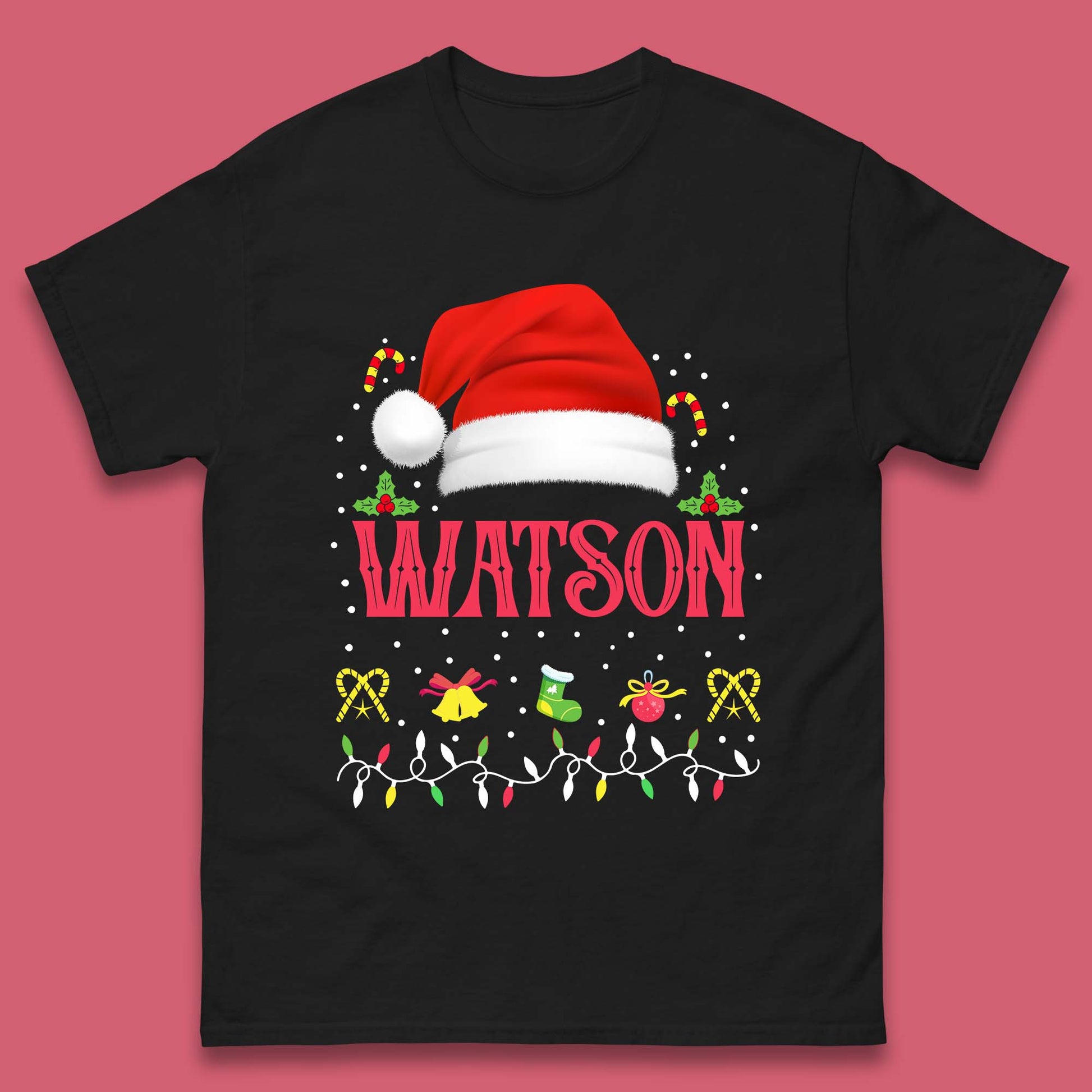christmas santa claus hat t shirt