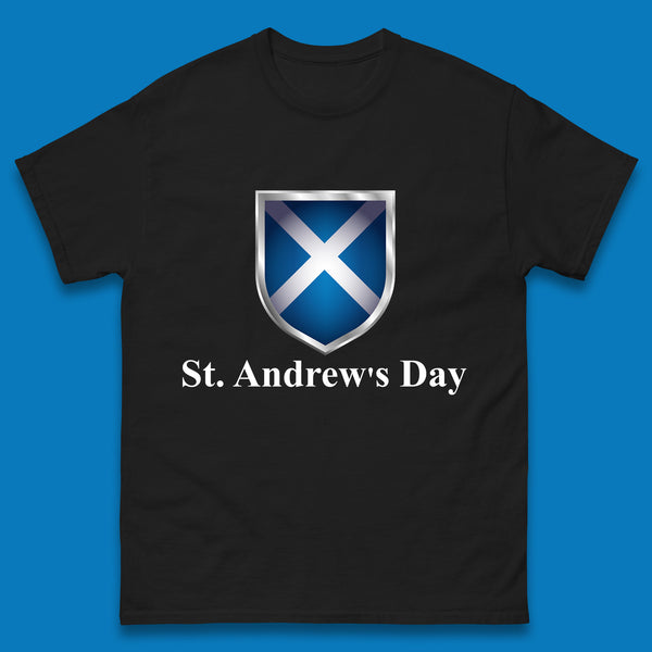 St. Andrew's Day Scotland Flag Scottish Flag Proud to be Scottish Feast of Saint Andrew Mens Tee Top