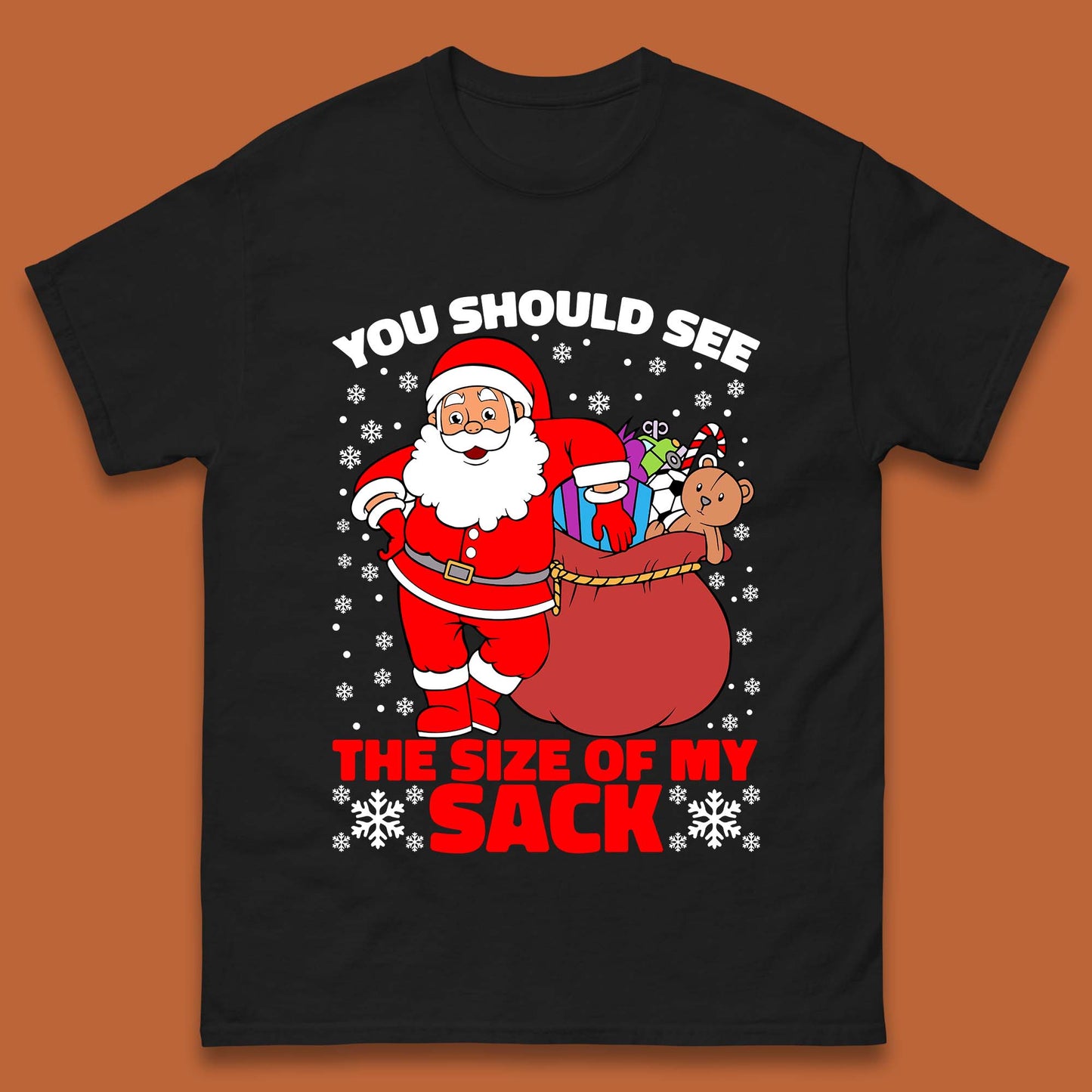 santa sack t shirt
