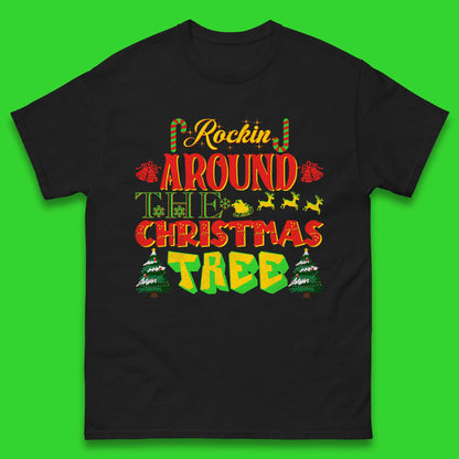 rockin around the christmas tree t shirt