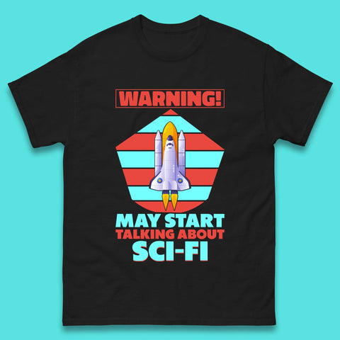 Talking About Sci-Fi Mens T-Shirt
