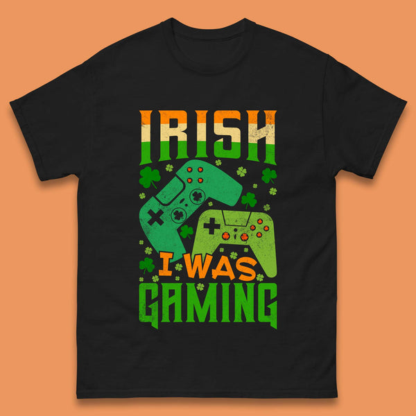 Irish I Was Gaming Mens T-Shirt