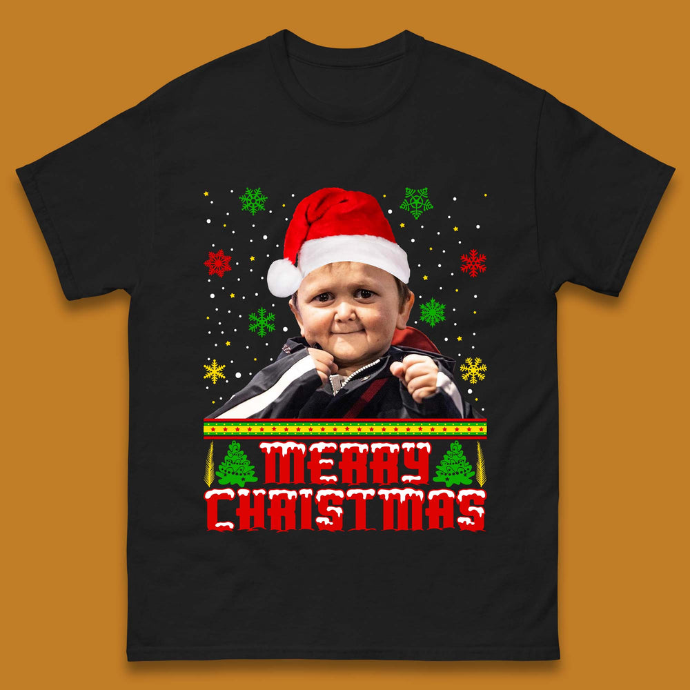 Hasbulla Mini Khabib Christmas Mens T-Shirt