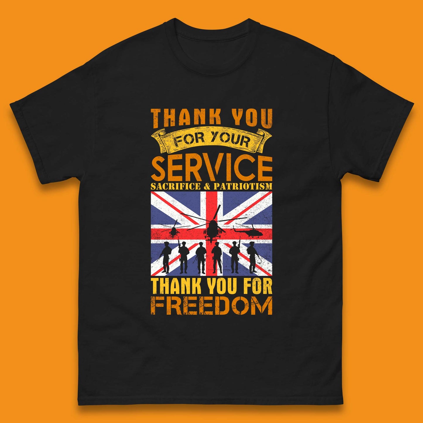 Thank You For Your Service Mens T-Shirt