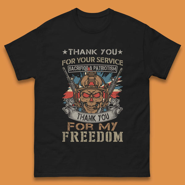 Thank You For My Freedom Mens T-Shirt
