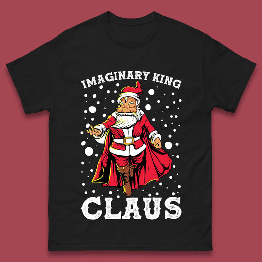 imaginary king santa christmas t shirt