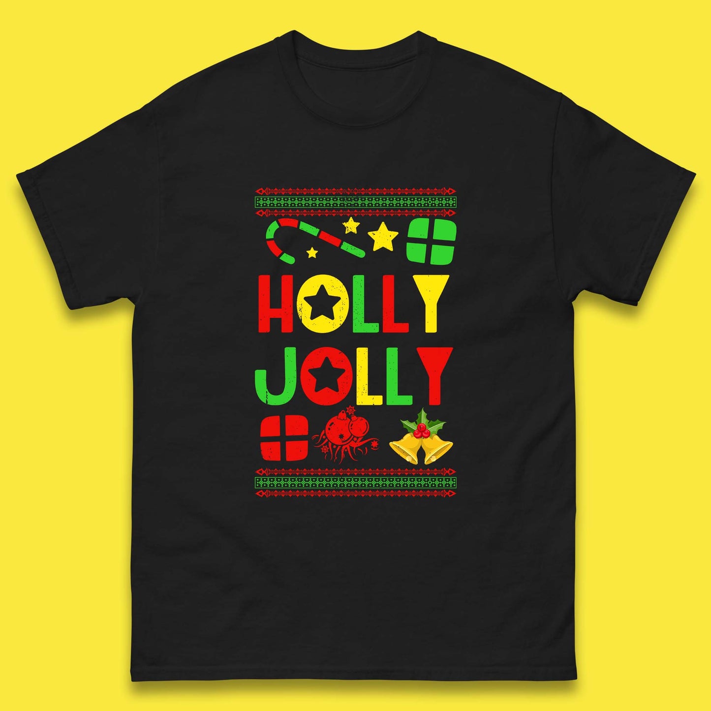 holly jolly christmas t shirt