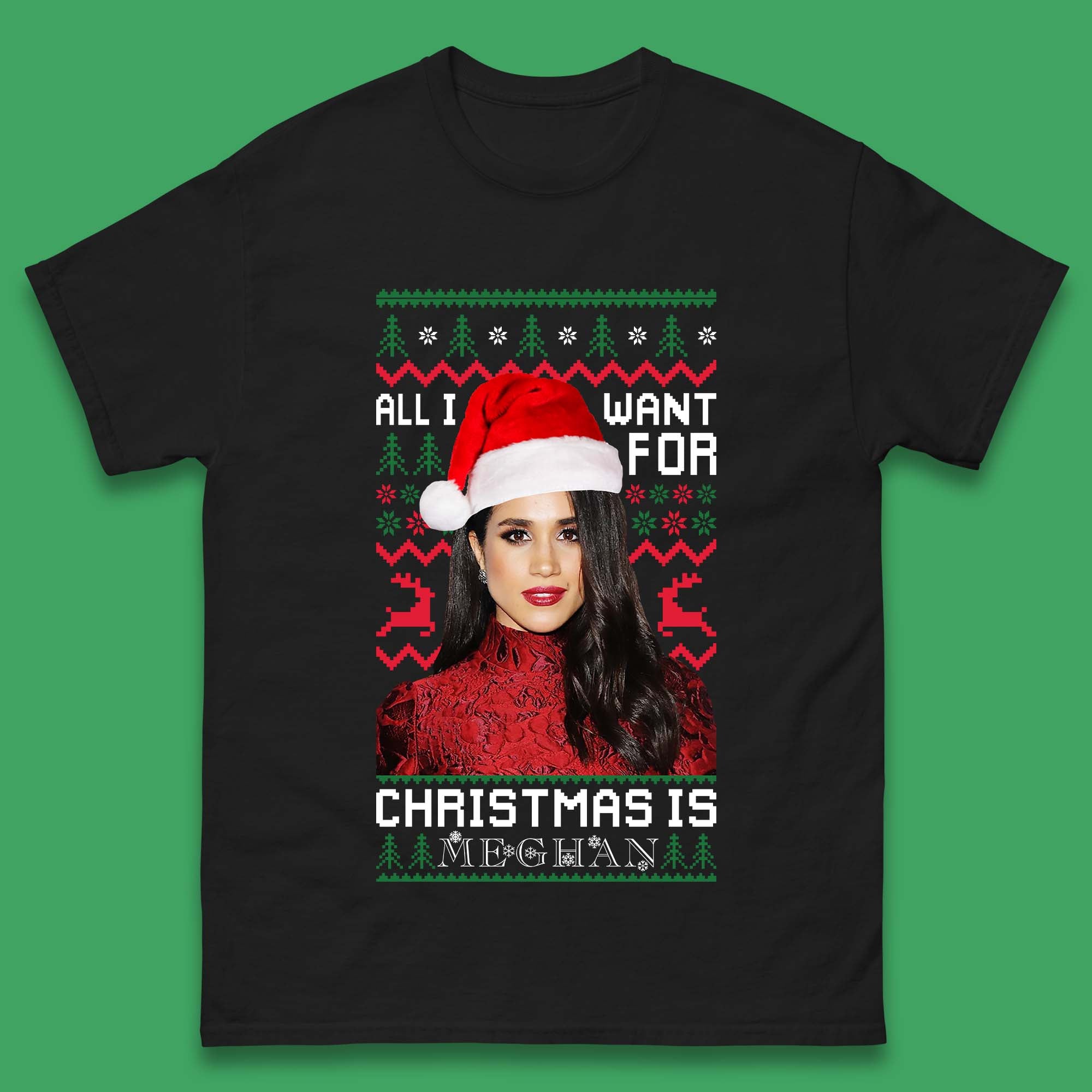 Want Meghan For Christmas Mens T-Shirt