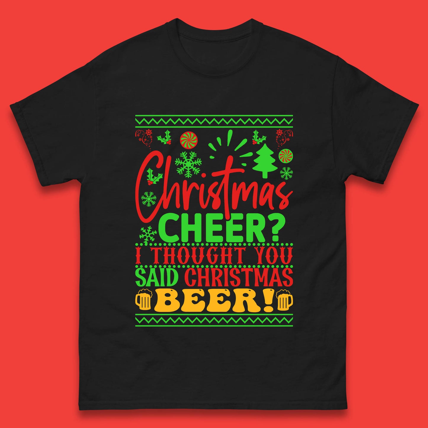 cheer christmas shirt