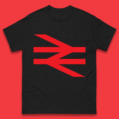 British Rail Union Jack Logo Trains Trainspotter Train Nationalisation Britain Uk Labour Politics Mens Tee Top