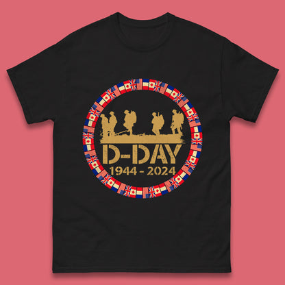 D-Day 1944-2024 Mens T-Shirt