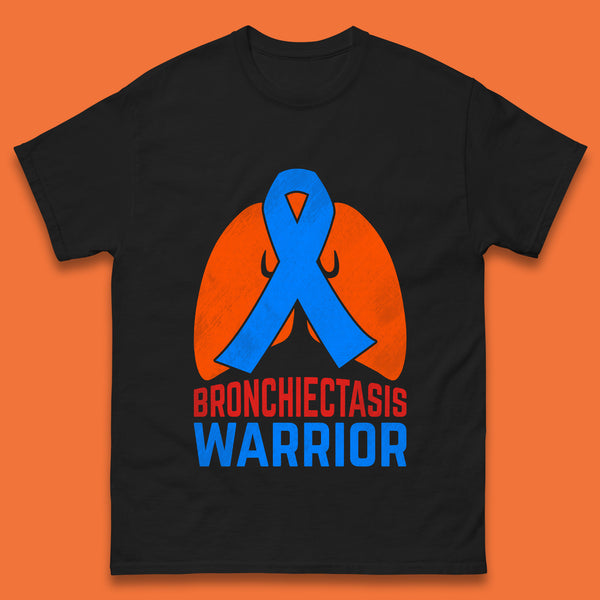 Bronchiectasis Warrior Support Unbreakable Awareness Survivor Mens Tee Top