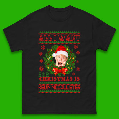 Kevin McCallister Christmas Mens T-Shirt