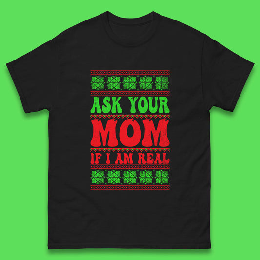 christmas santa festive t shirt