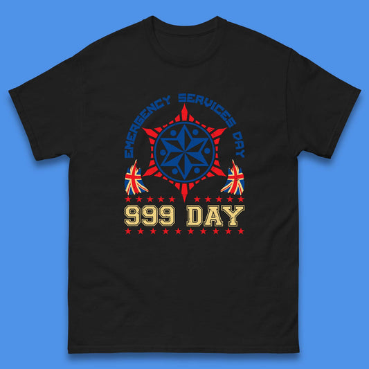 999 Emergency Services Day T Shirt