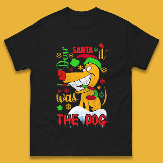 christmas dog t shirt