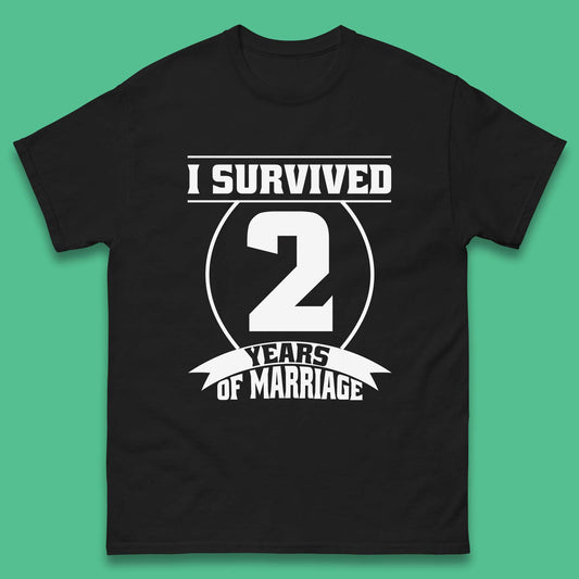 2nd Wedding Anniversary Gift T Shirt
