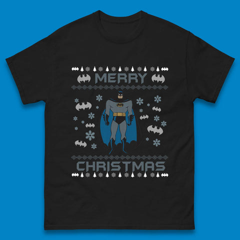Batman Christmas Mens T-Shirt