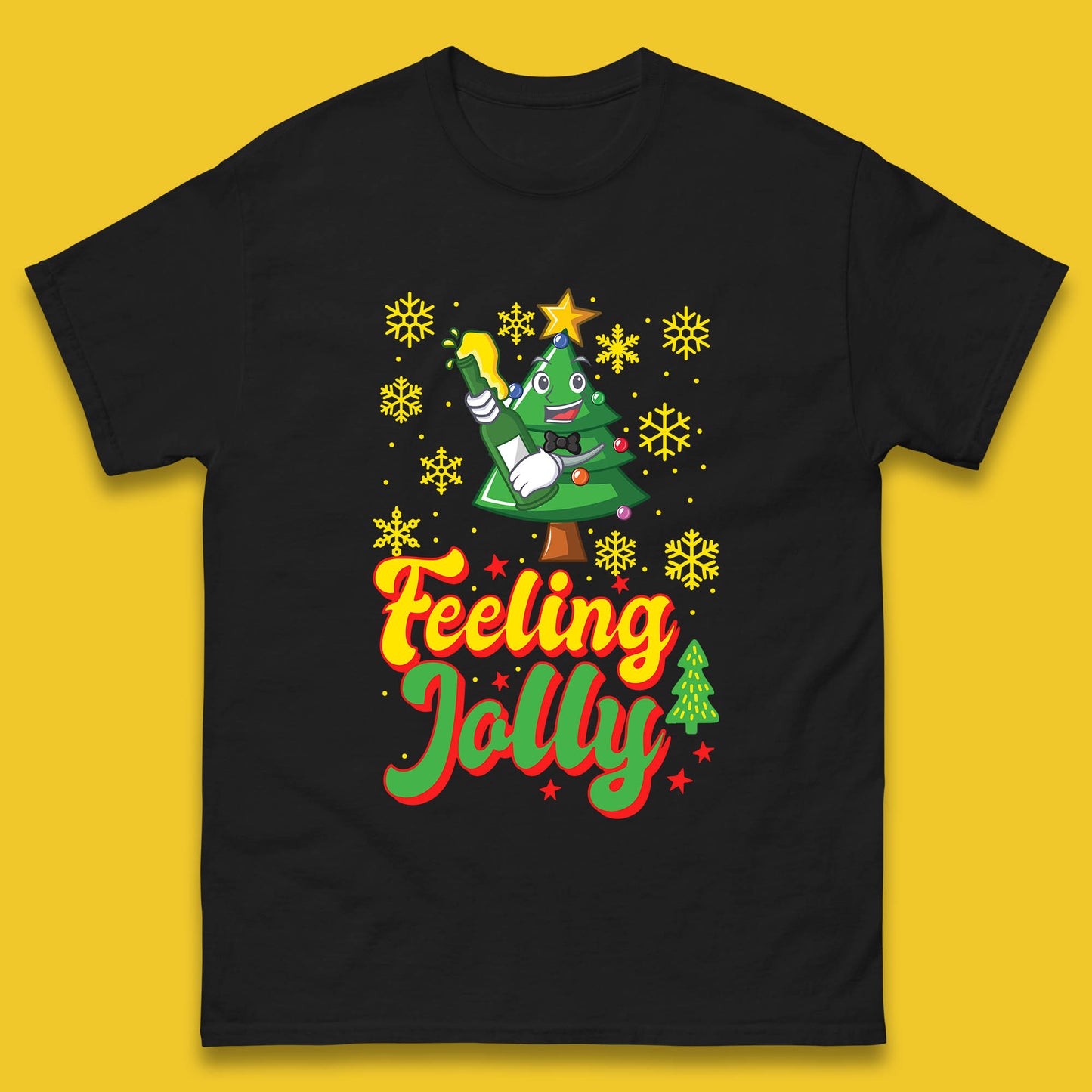 feeling jolly christmas beer t shirt