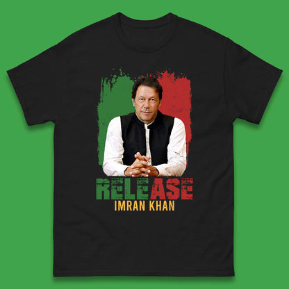 Release Imran Khan Prisoner No 804 Stand With Imran Khan Pakistan Mens Tee Top