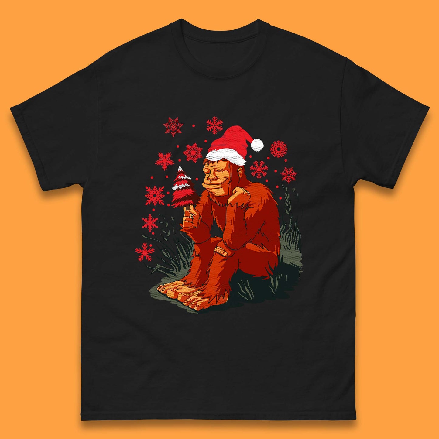 big foot christmas shirt