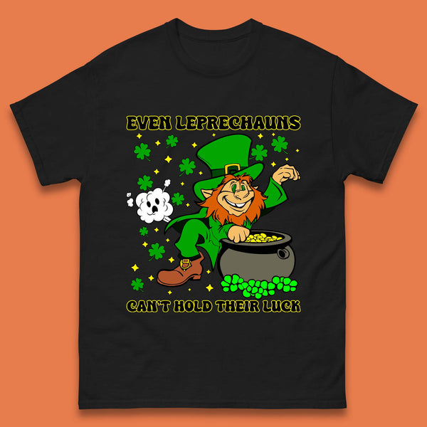 Leprechauns Can't Hold Their Luck Mens T-Shirt