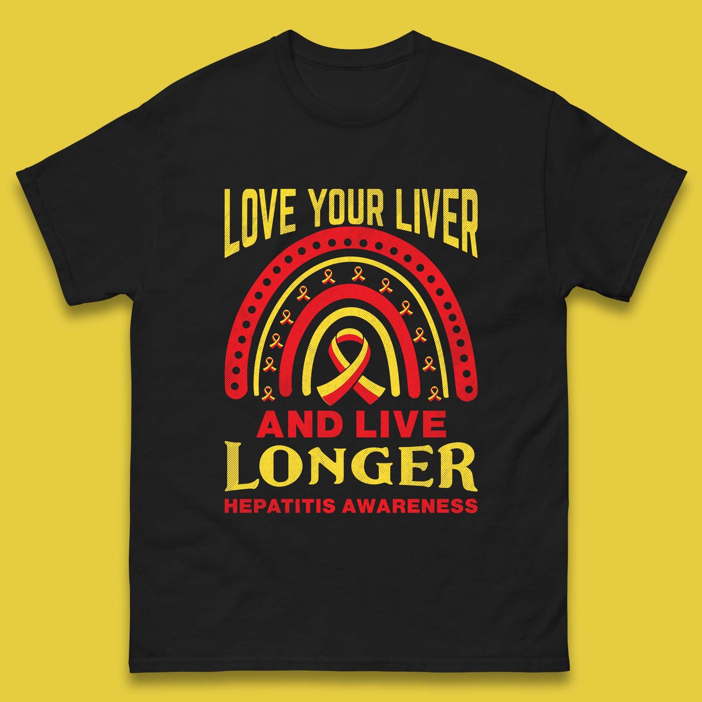 Hepatitis Awareness Mens T-Shirt