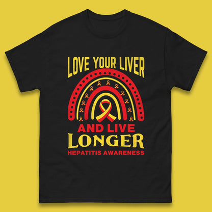 Hepatitis Awareness Mens T-Shirt