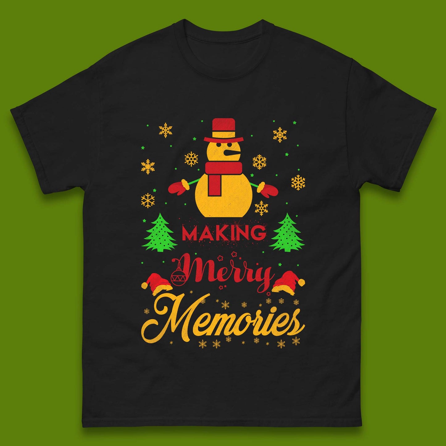 Merry Memories Christmas Mens T-Shirt