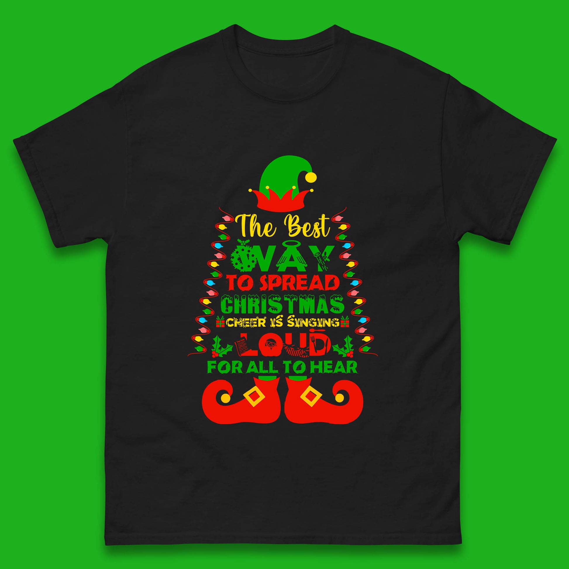 elf christmas quote t shirt