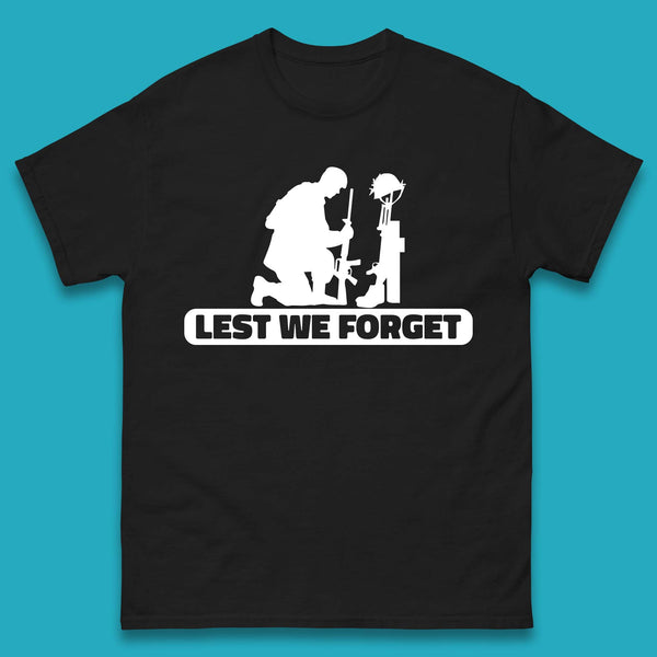 Remembrance Lest We Forget T Shirt