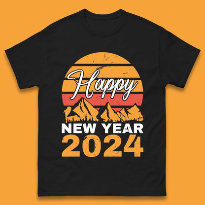 Happy New Year 2024 Camping Camping Mens T-Shirt