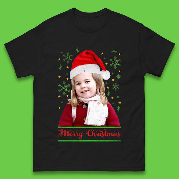 Princess Charlotte Christmas  Mens T-Shirt