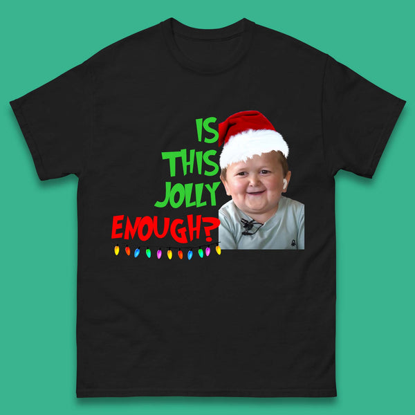 Jolly Enough Hasbulla Christmas Mens T-Shirt