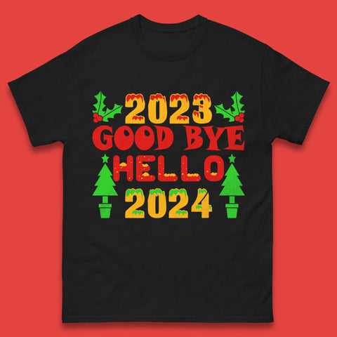 2023 Good Bye Hello 2024 Mens T-Shirt