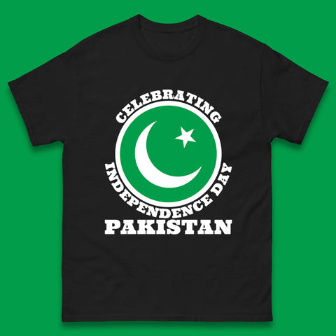 Celebrating Pakistan 14th August Independence Day Pakistani Flag Patriotic Mens Tee Top