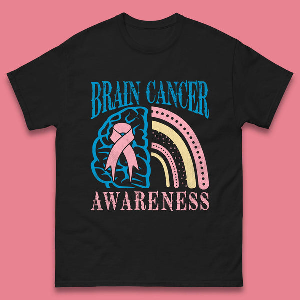 Brain Cancer Awareness Mens T-Shirt