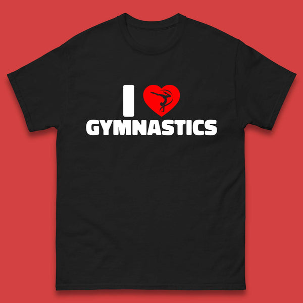 I Love Gymnastics T Shirt